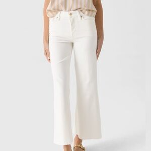 Frame Denim Le Palazzo Crop Jeans